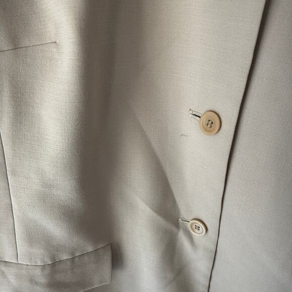 Vintage Talbots Wool Blazer Size 12 Made in Japan – Minimalist Workwear - Picture 2 of 8